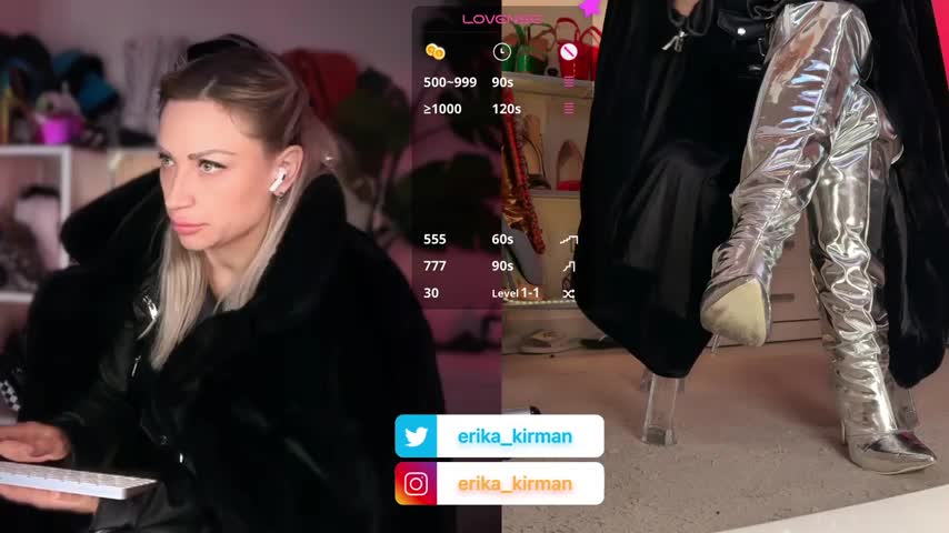 Erika_Kirman Live Sex January 29, 2026