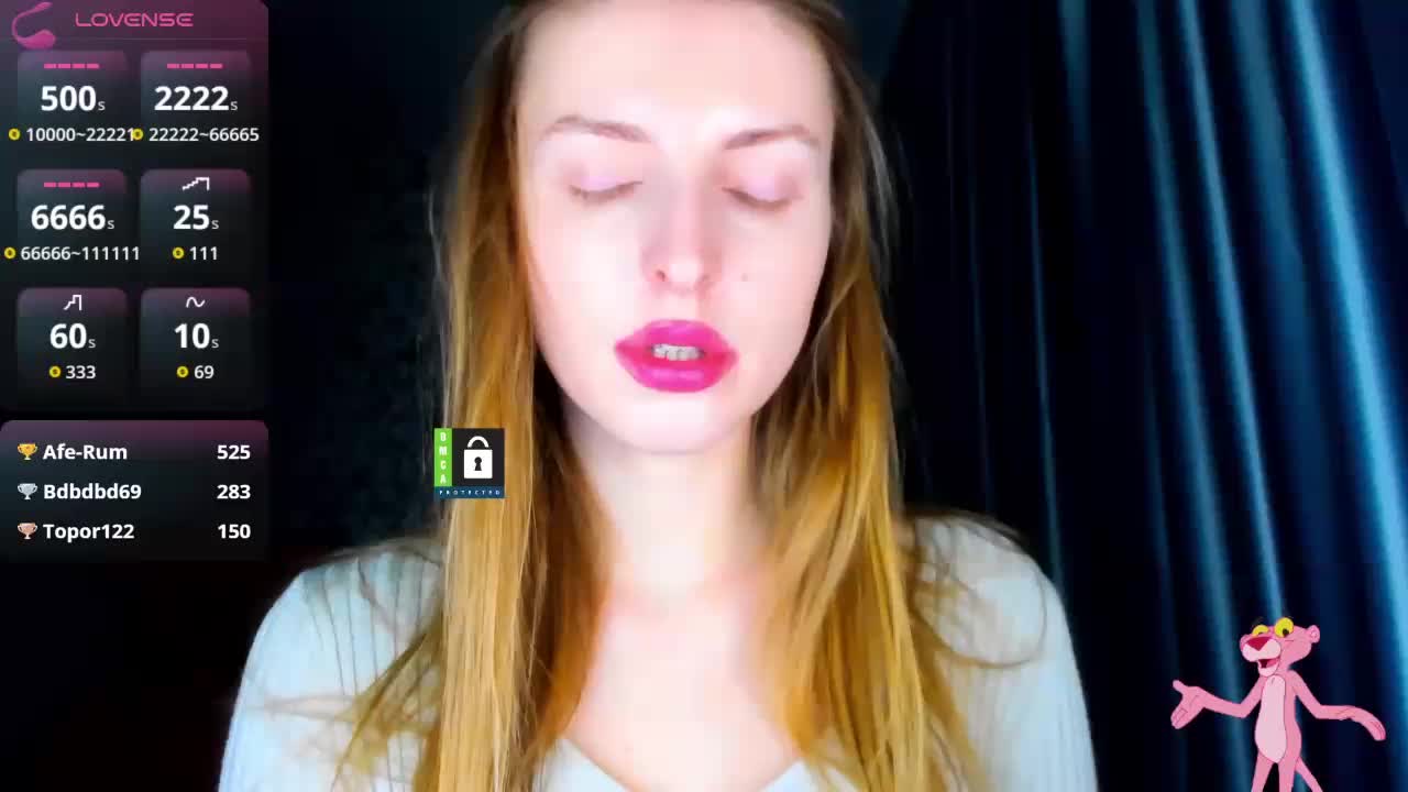 PinkPanterka Live Sex January 30, 2026