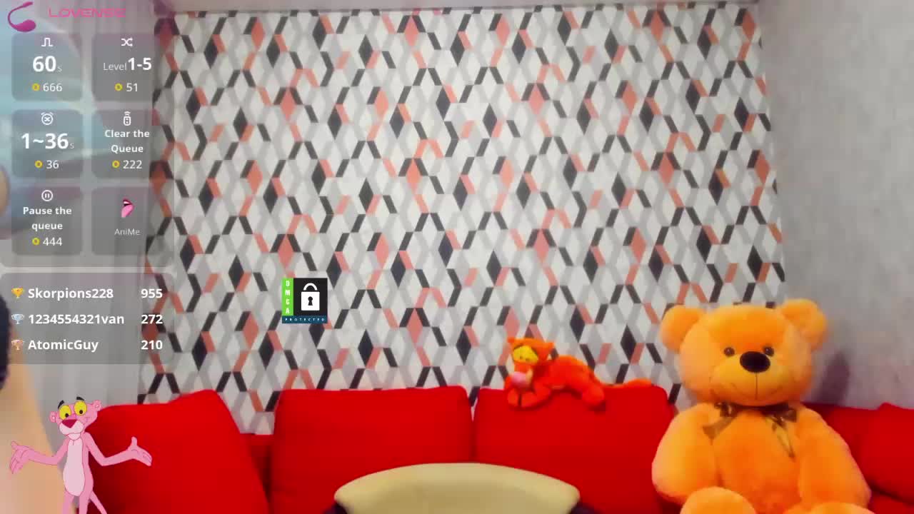 PinkPanterka Live Sex February 8, 2026