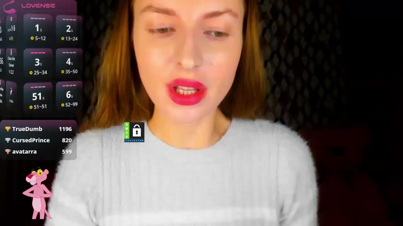 PinkPanterka Live Sex February 9, 2026