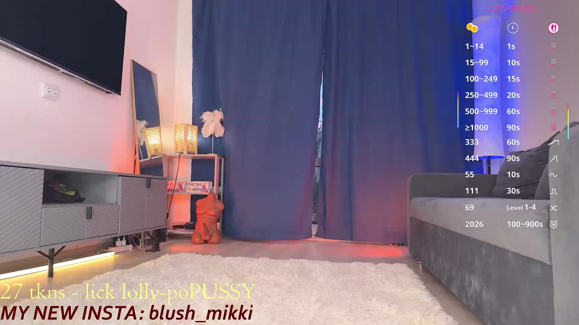 BlushMikki Live Sex February 9, 2026