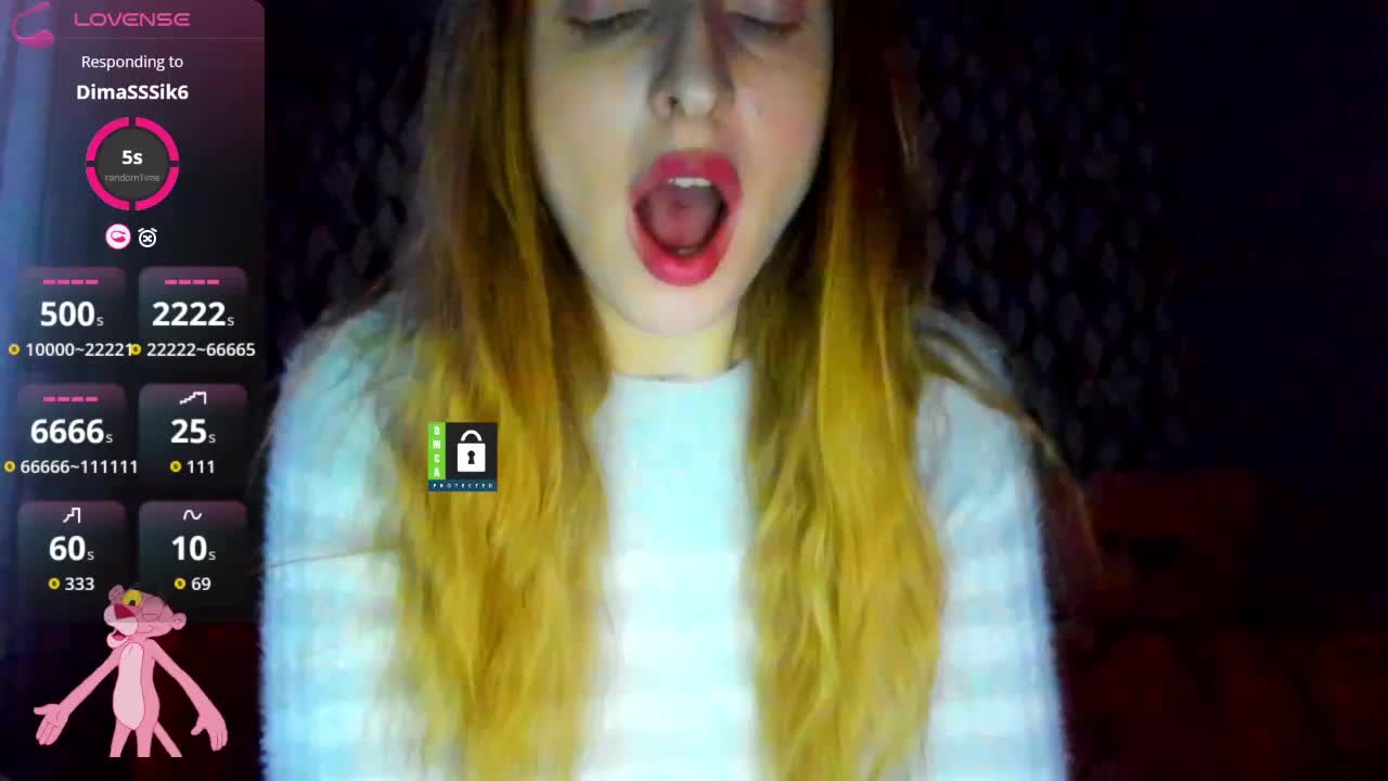 PinkPanterka Live Sex February 11, 2026