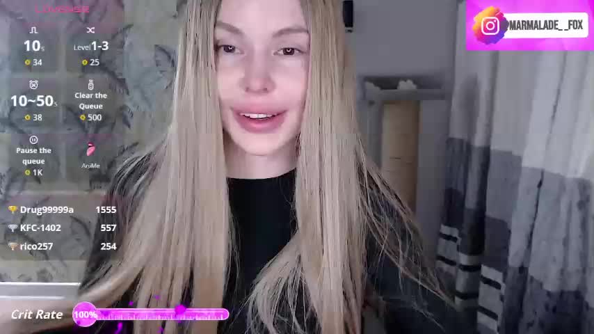 Marmalade_Fox Live Sex February 11, 2026