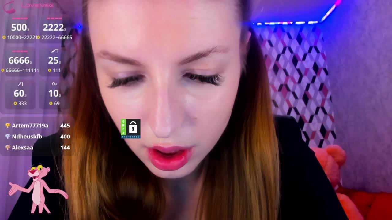 PinkPanterka Live Sex February 17, 2026