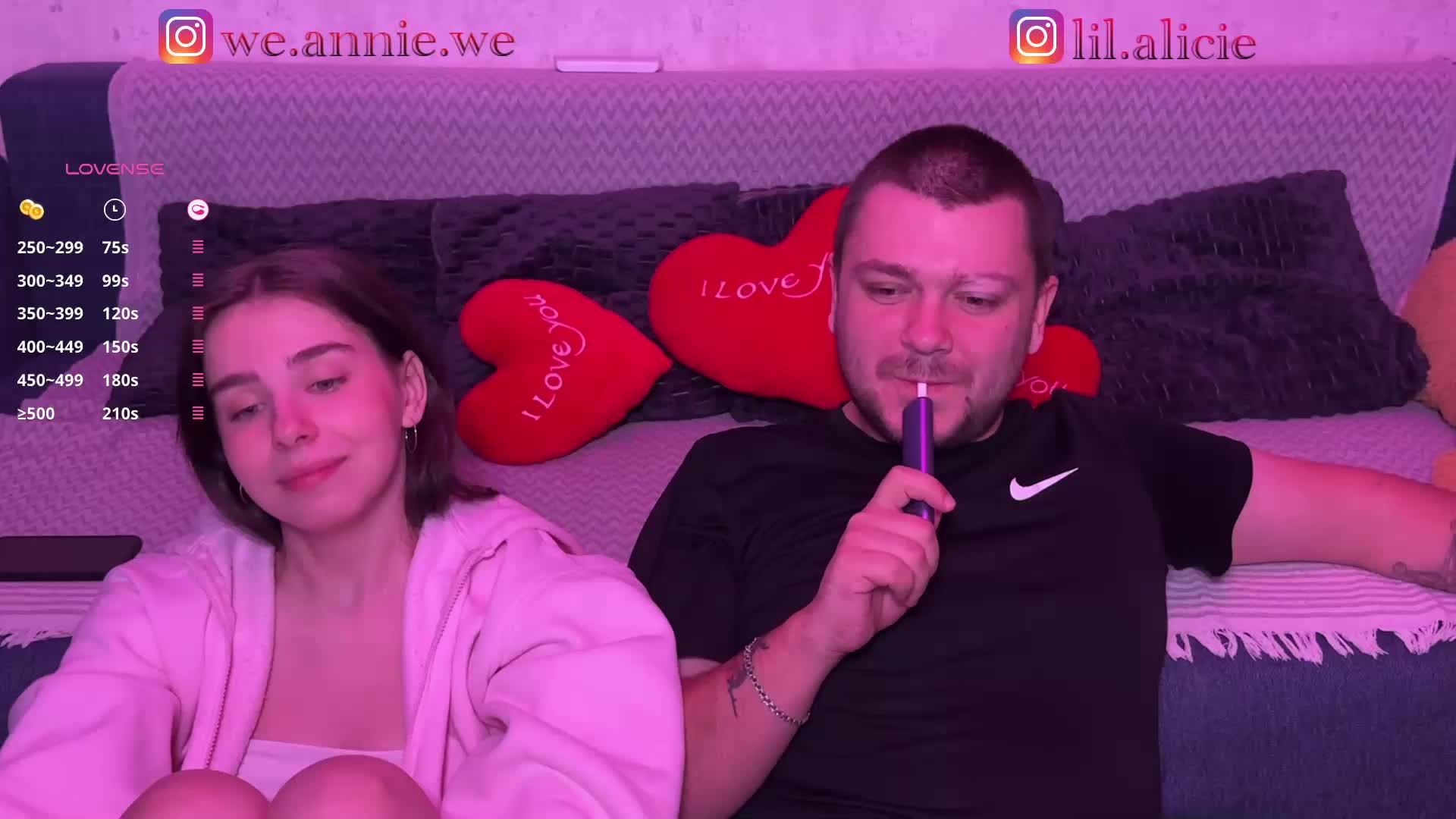 Maliinaa Live Sex February 18, 2026