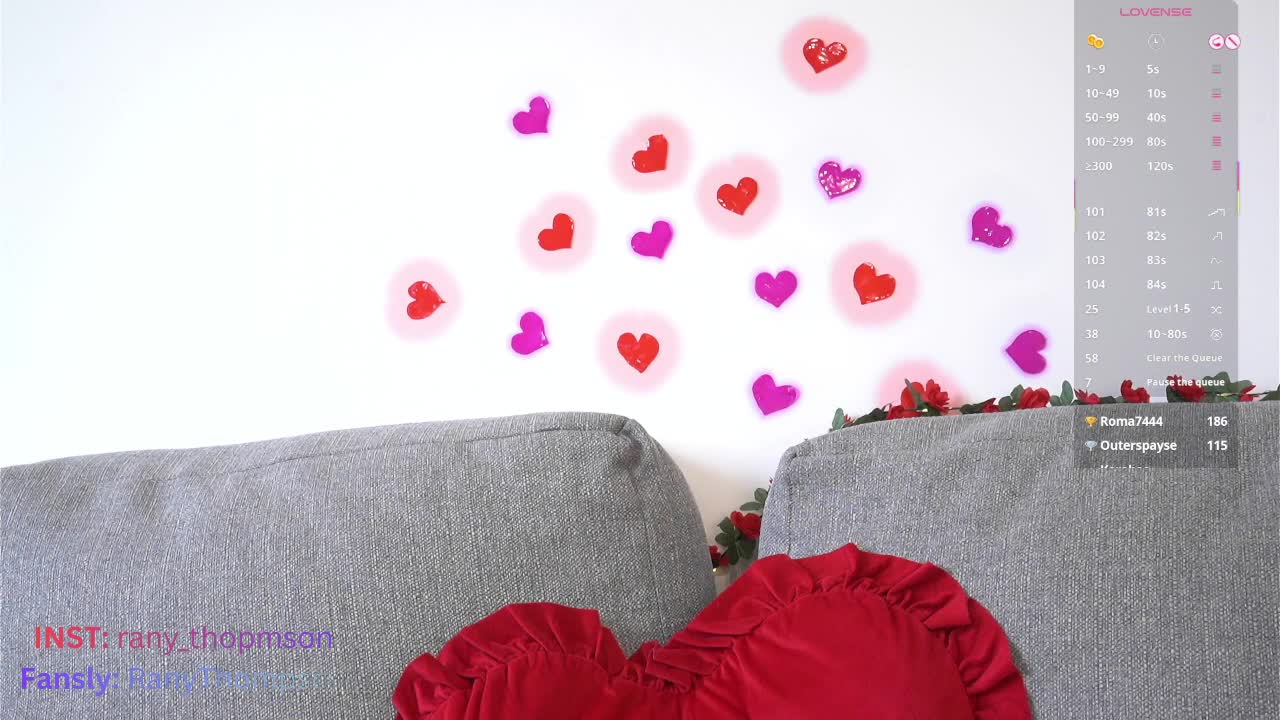 RanyLoveTomson Live Sex February 20, 2026