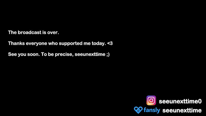 seeunexttime Live Sex February 21, 2026