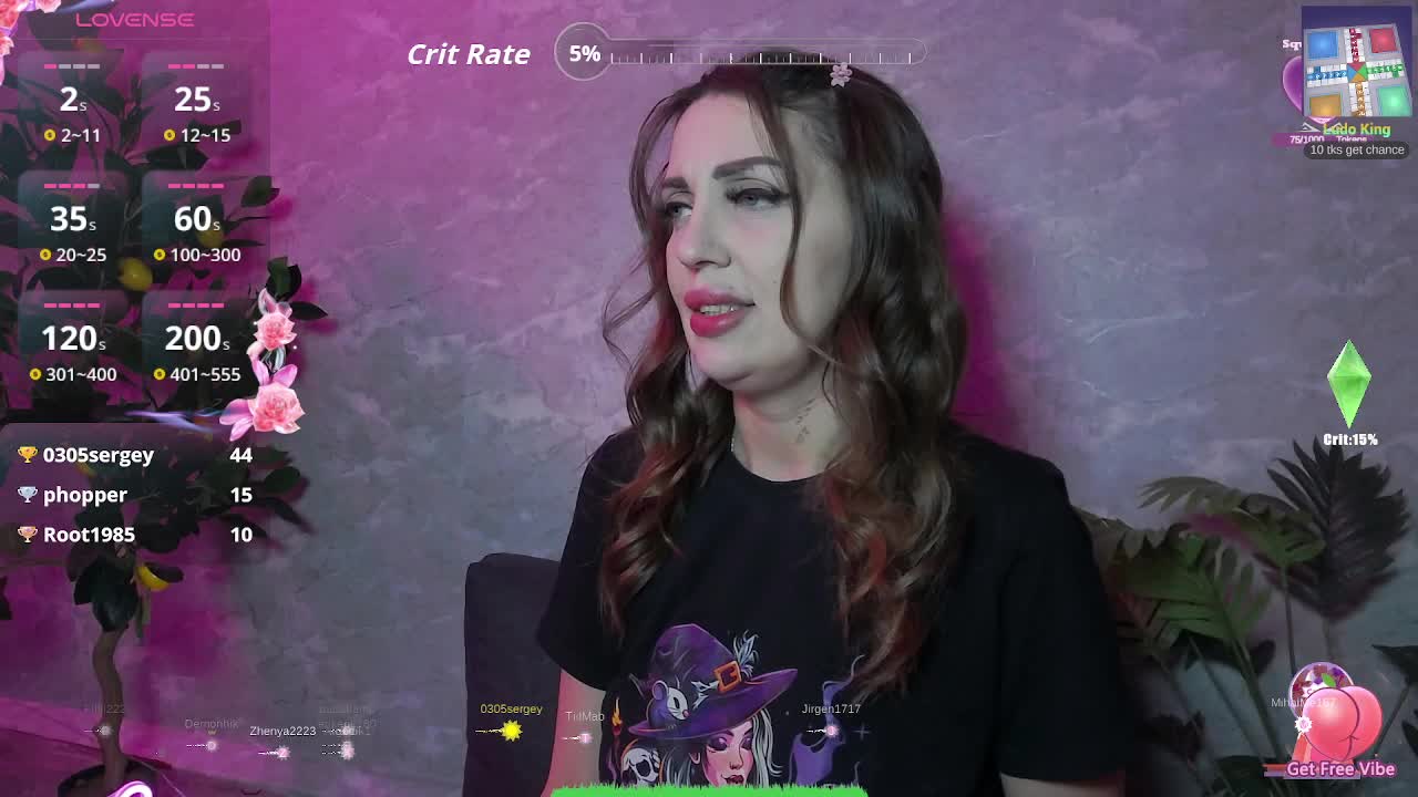 SexyKitty75-1 Live Sex February 25, 2026