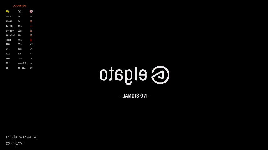 claire_amoure Live Sex March 3, 2026