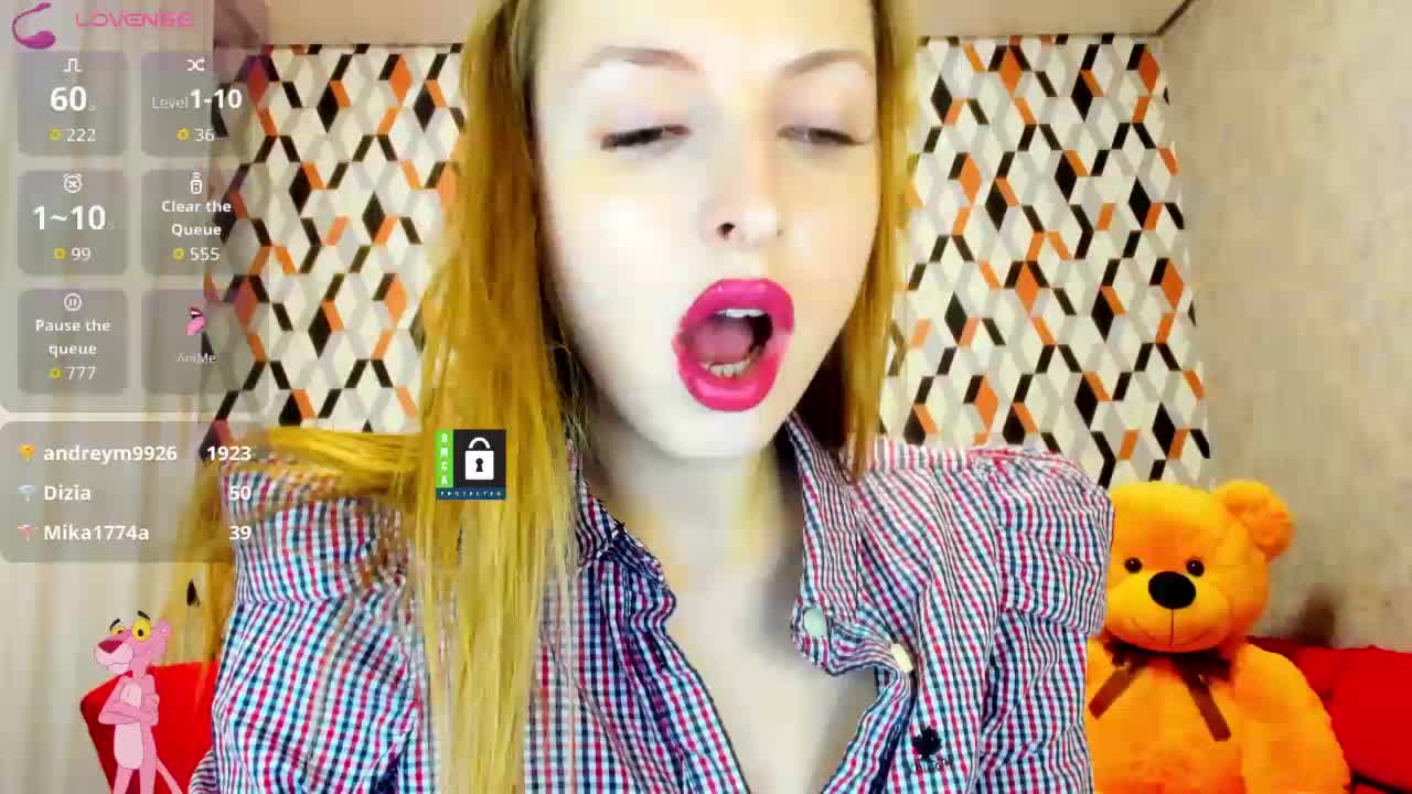 PinkPanterka Live Sex March 12, 2026