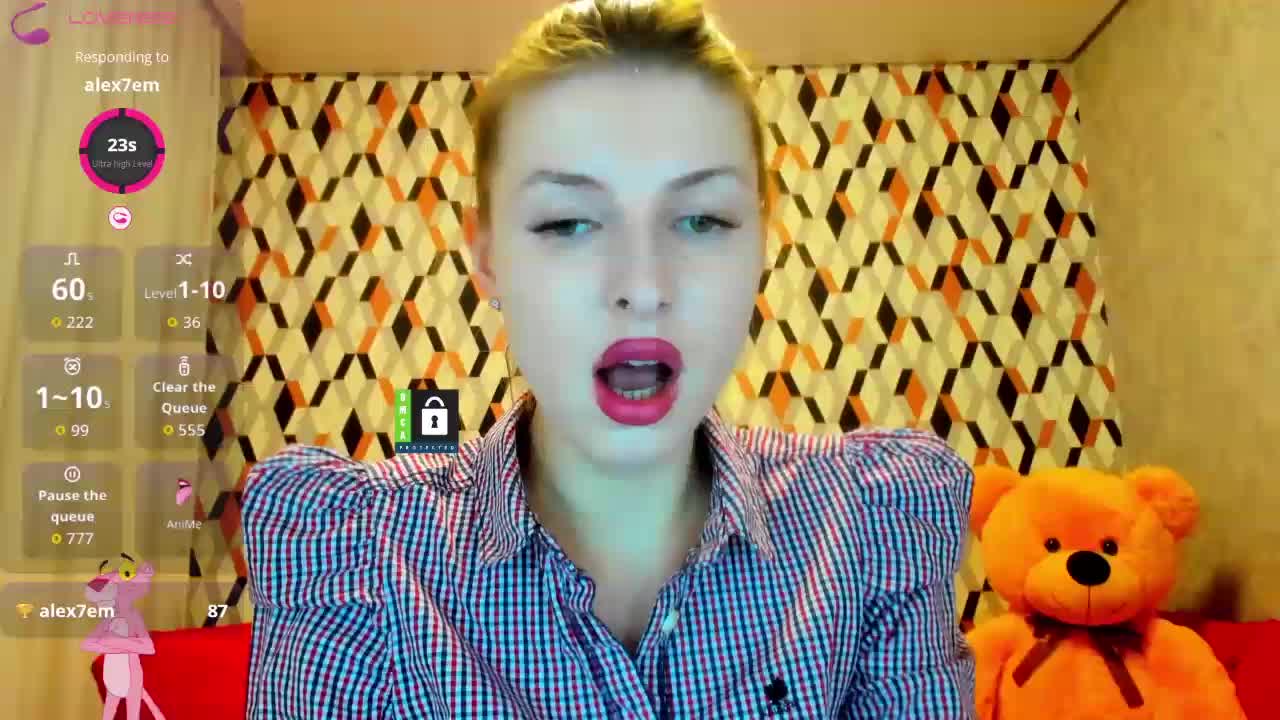 PinkPanterka Live Sex March 12, 2026