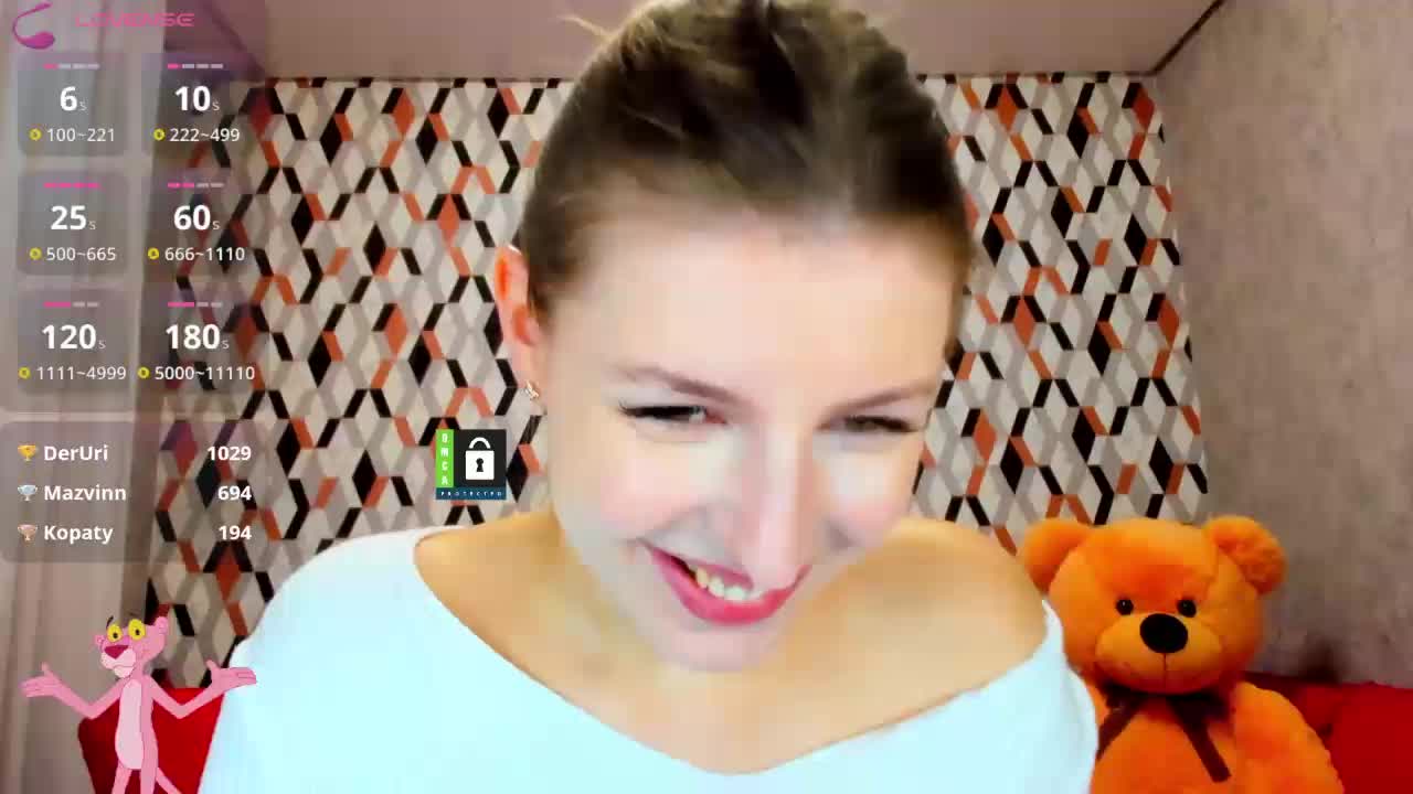 PinkPanterka Live Sex March 15, 2026