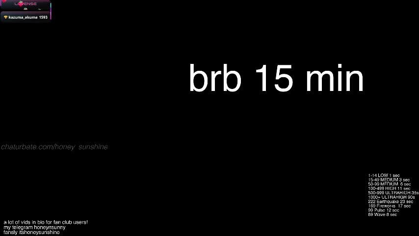 honey_sunshine Live Sex March 31, 2026