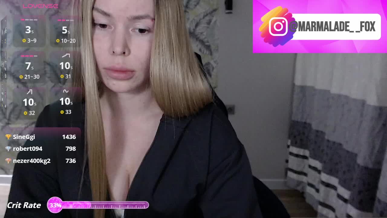 Marmalade_Fox Live Sex April 8, 2026