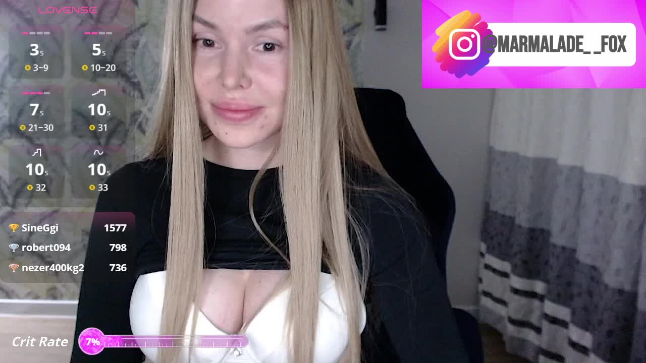 Marmalade_Fox Live Sex April 9, 2026