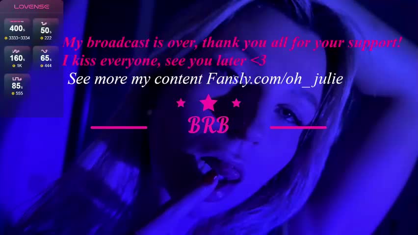 oh_julie Live Sex April 10, 2026