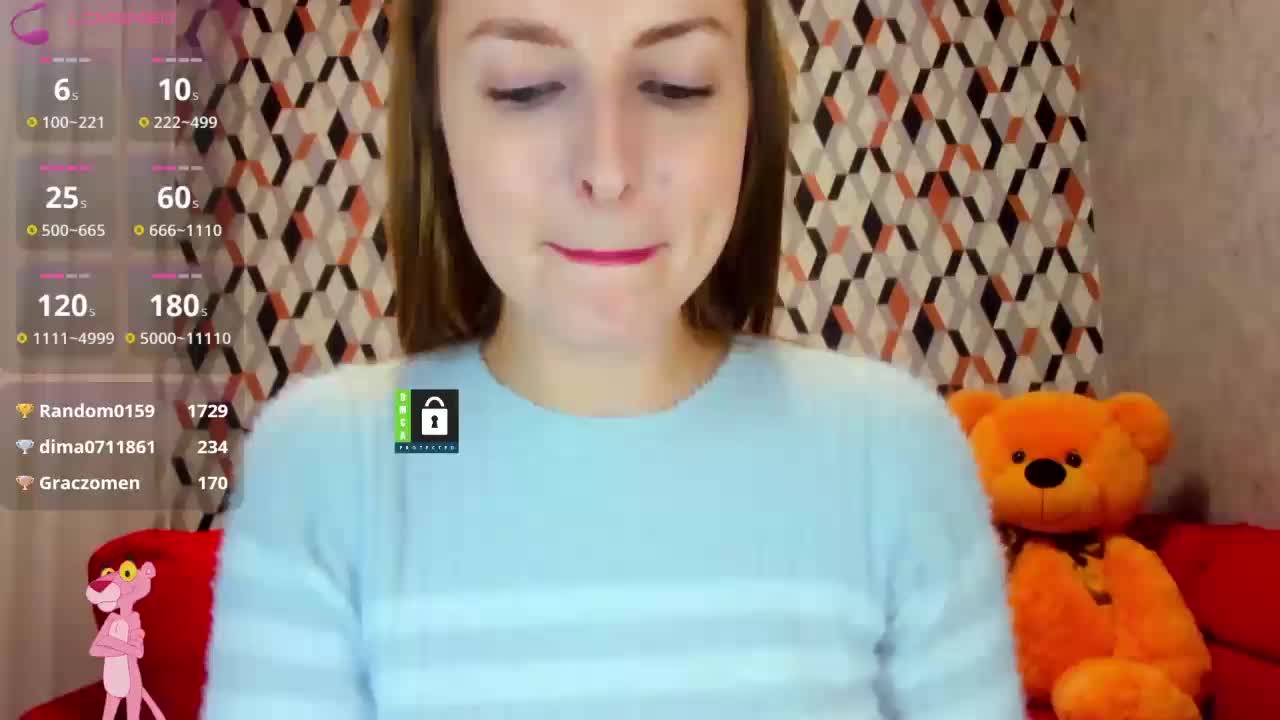 PinkPanterka Live Sex April 12, 2026