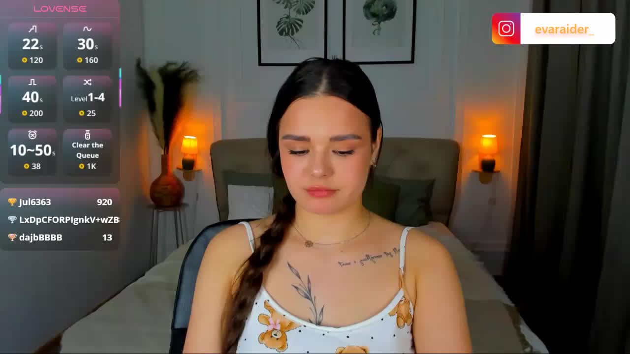EvaRaider Live Sex April 23, 2026
