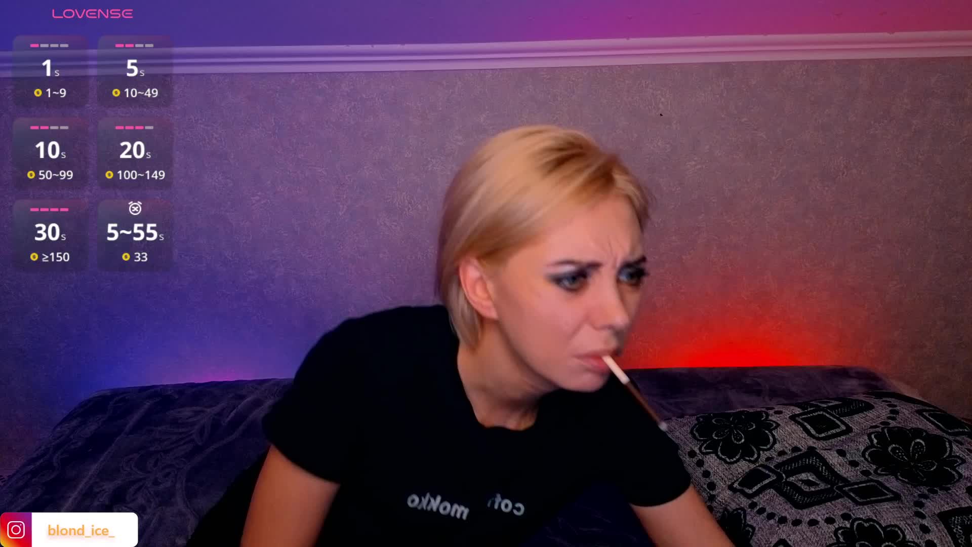 BlondIce Live Sex April 26, 2026