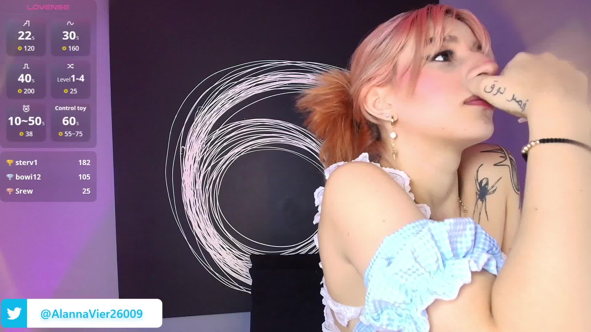 AlannaViera Live Sex May 17, 2026