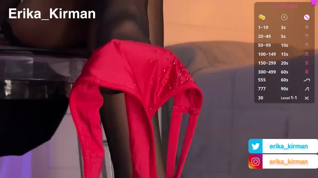 Erika_Kirman Live Sex June 1, 2026