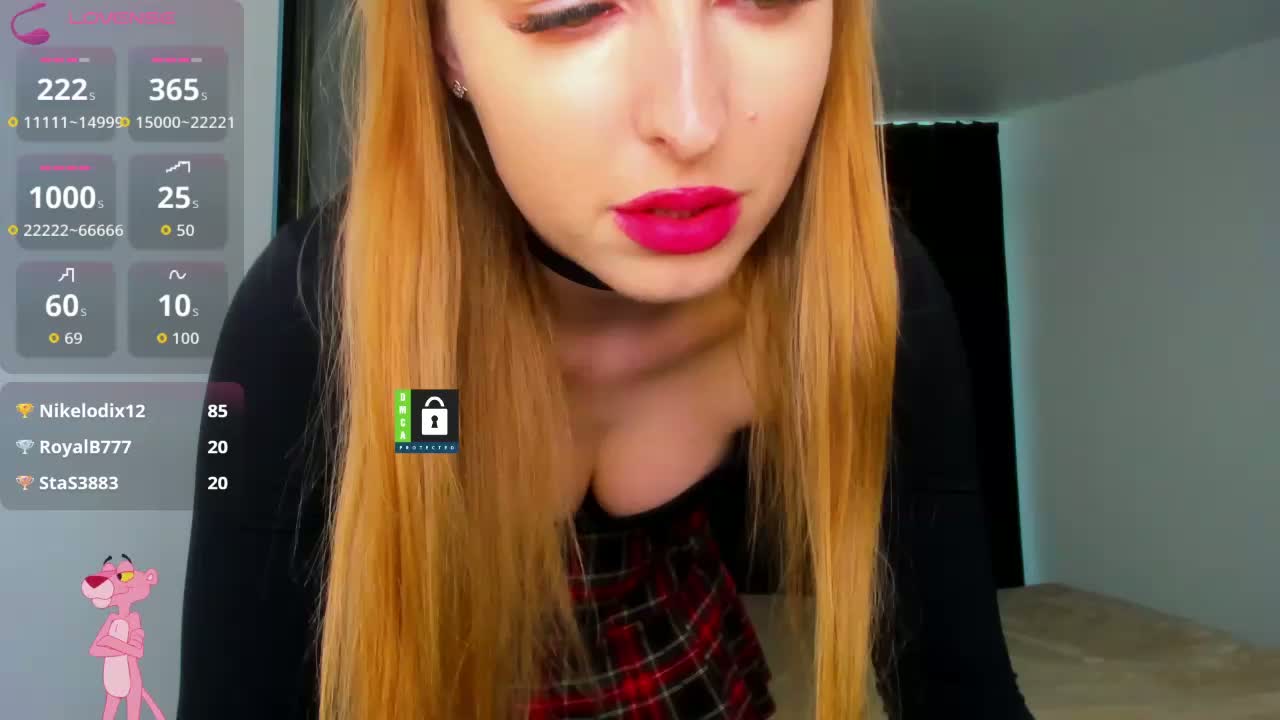 PinkPanterka Live Sex June 8, 2026