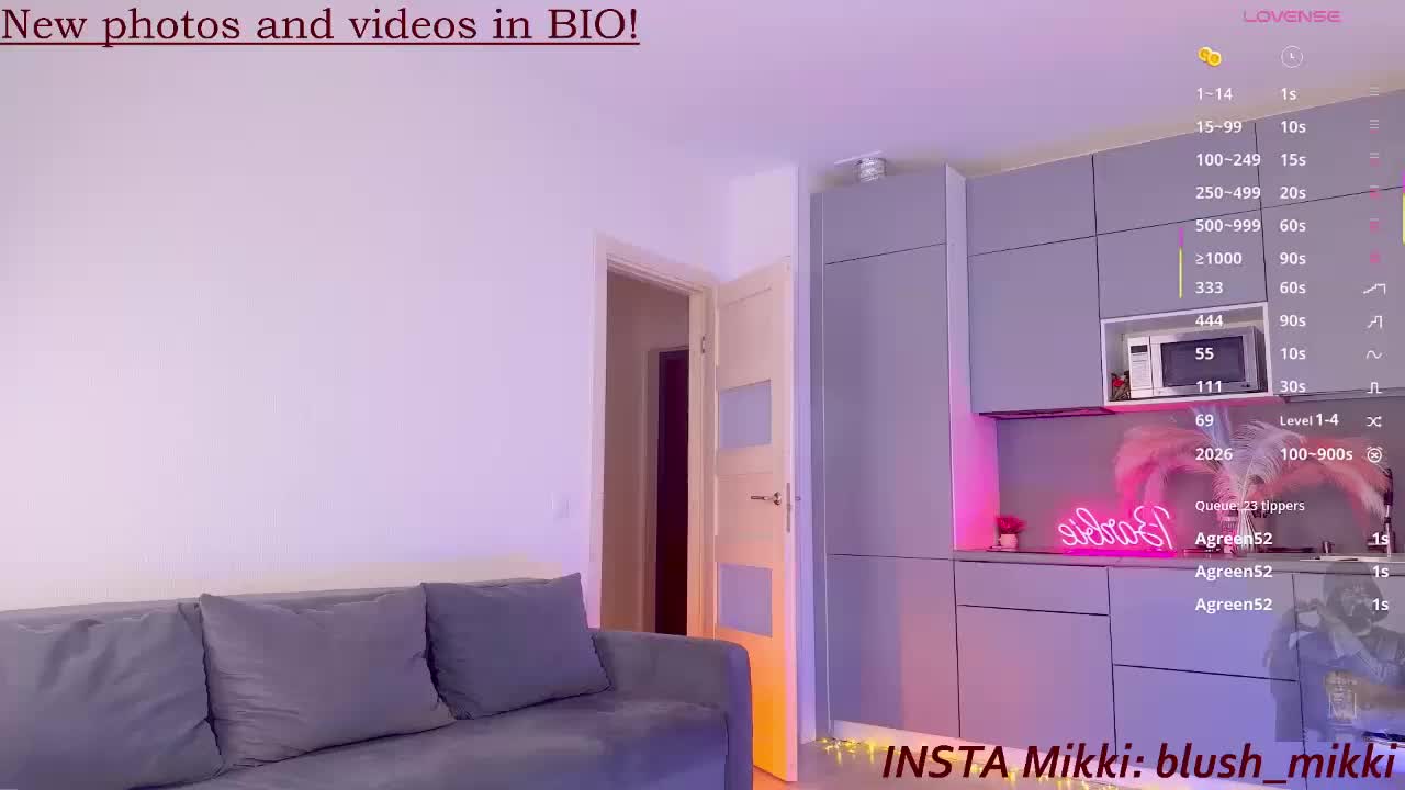 BlushMikki Live Sex June 12, 2026