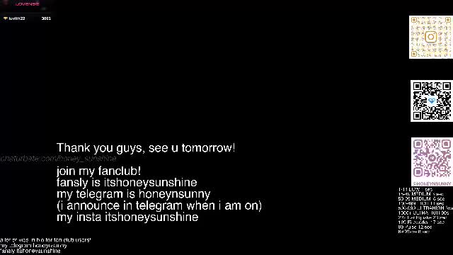 honey_sunshine Live Sex June 16, 2026
