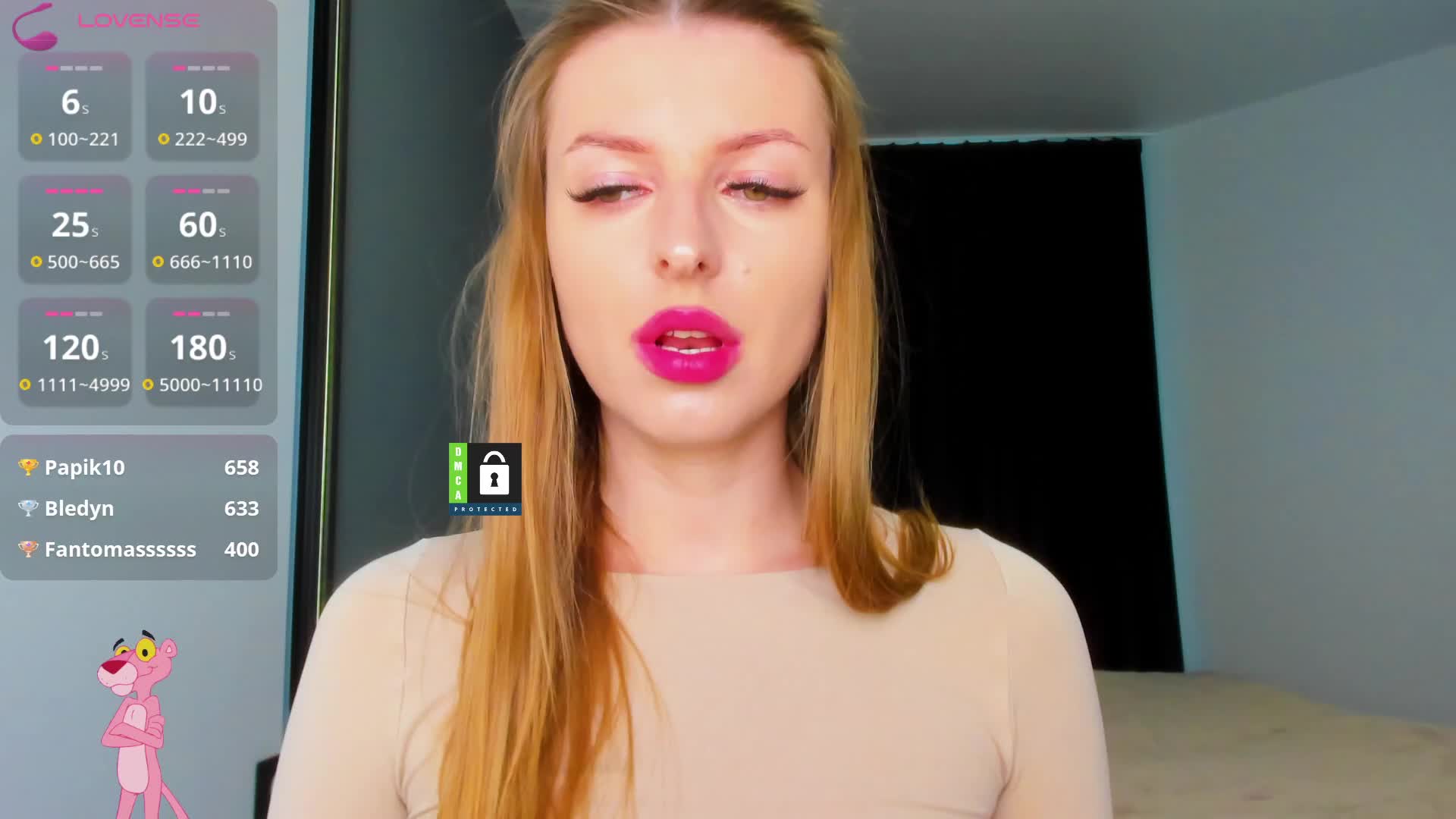PinkPanterka Live Sex June 22, 2026
