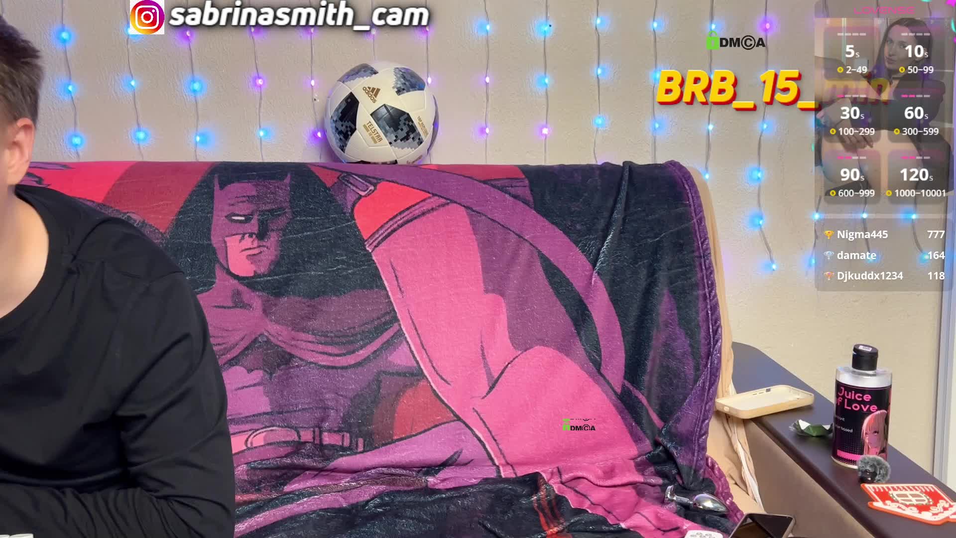 Sabrina_Smith Live Sex July 10, 2026