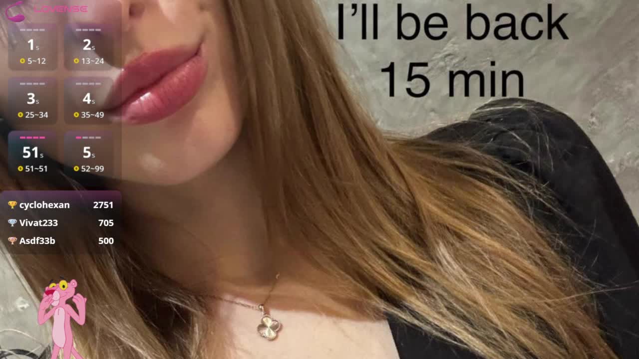 PinkPanterka Live Sex July 10, 2026