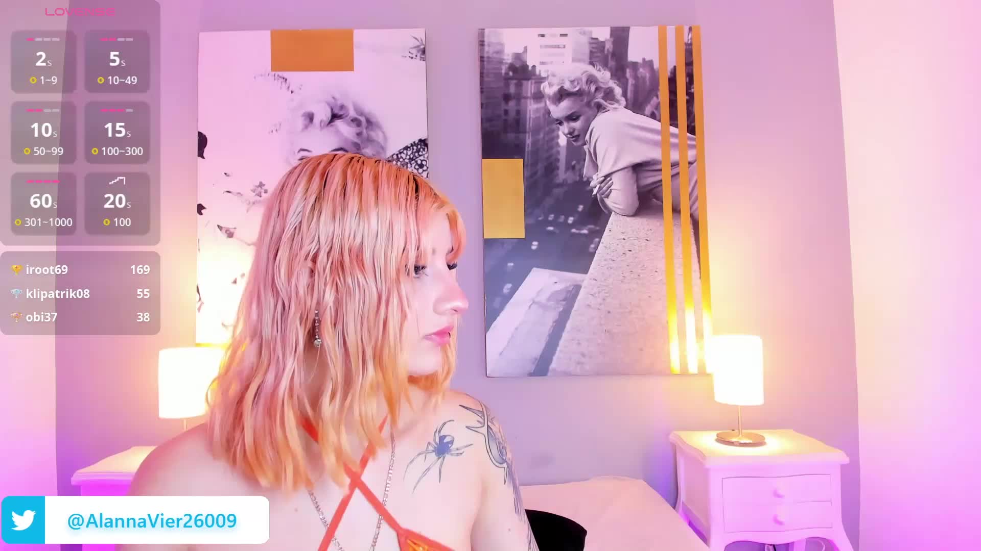 AlannaViera Live Sex July 12, 2026