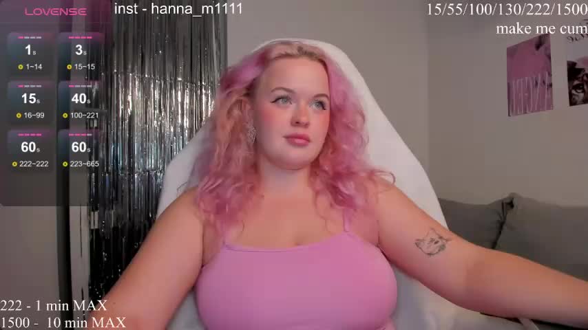 HANNA_MONTANAS Live Sex July 17, 2026