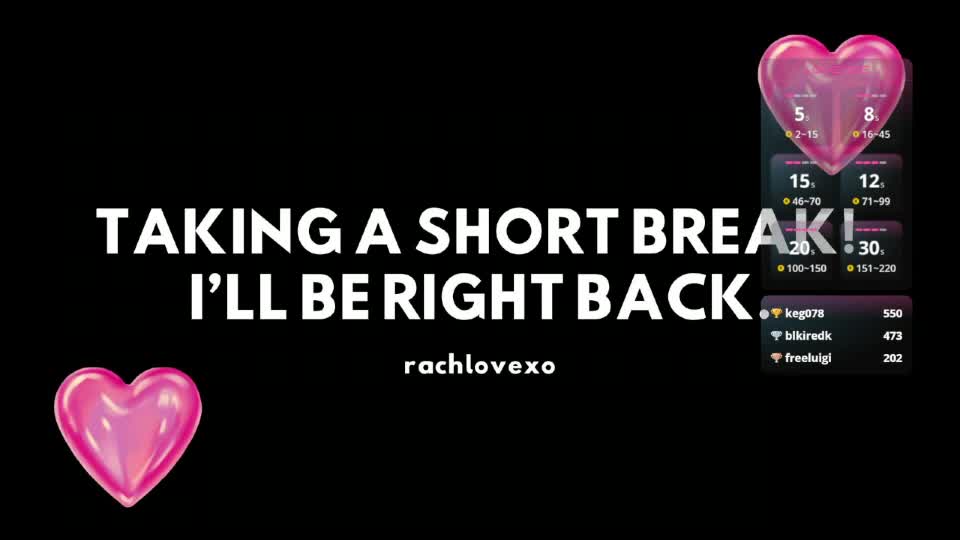 rachlovexo Live Sex August 3, 2026