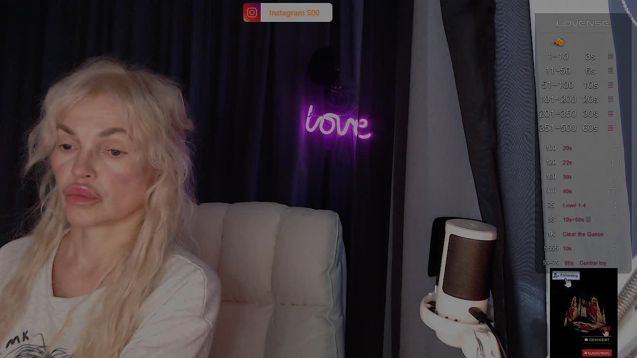 Margo77-1 Live Sex August 12, 2026